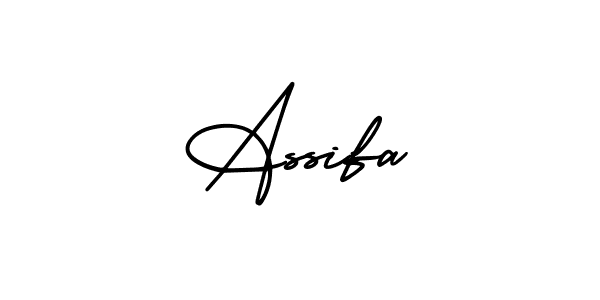 This is the best signature style for the Assifa name. Also you like these signature font (AmerikaSignatureDemo-Regular). Mix name signature. Assifa signature style 3 images and pictures png