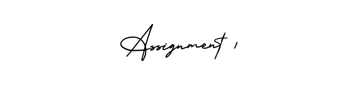 How to Draw Assignment 1 signature style? AmerikaSignatureDemo-Regular is a latest design signature styles for name Assignment 1. Assignment 1 signature style 3 images and pictures png