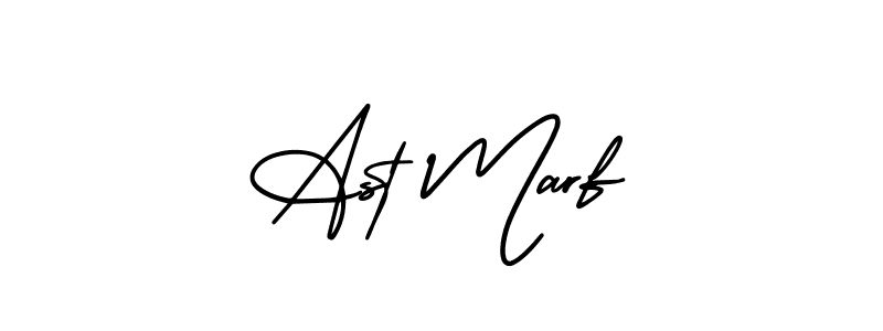Once you've used our free online signature maker to create your best signature AmerikaSignatureDemo-Regular style, it's time to enjoy all of the benefits that Ast Marf name signing documents. Ast Marf signature style 3 images and pictures png