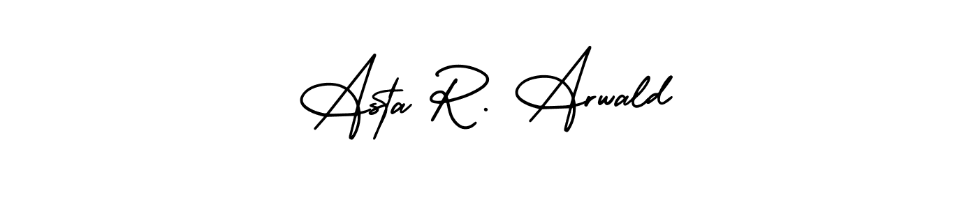 if you are searching for the best signature style for your name Asta R. Arwald. so please give up your signature search. here we have designed multiple signature styles  using AmerikaSignatureDemo-Regular. Asta R. Arwald signature style 3 images and pictures png