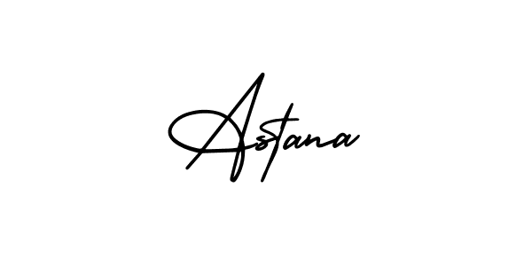 Make a beautiful signature design for name Astana. Use this online signature maker to create a handwritten signature for free. Astana signature style 3 images and pictures png