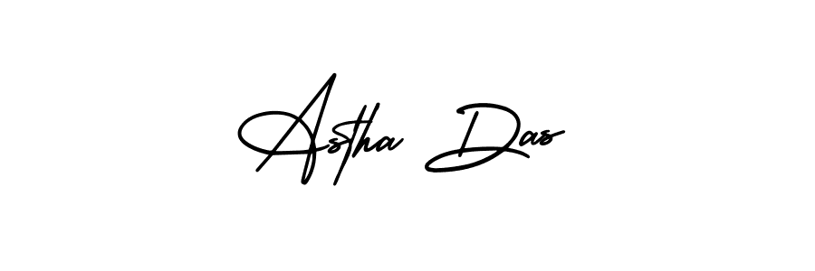 How to Draw Astha Das signature style? AmerikaSignatureDemo-Regular is a latest design signature styles for name Astha Das. Astha Das signature style 3 images and pictures png