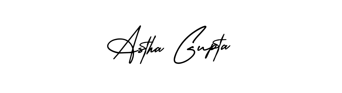 AmerikaSignatureDemo-Regular is a professional signature style that is perfect for those who want to add a touch of class to their signature. It is also a great choice for those who want to make their signature more unique. Get Astha Gupta name to fancy signature for free. Astha Gupta signature style 3 images and pictures png