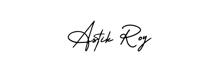 How to make Astik Roy signature? AmerikaSignatureDemo-Regular is a professional autograph style. Create handwritten signature for Astik Roy name. Astik Roy signature style 3 images and pictures png