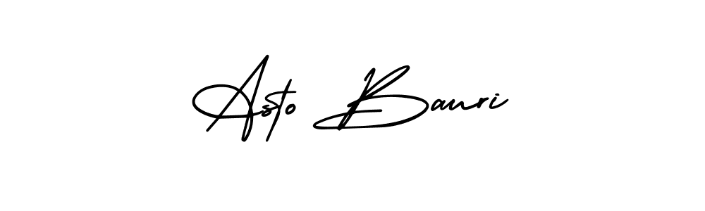 Check out images of Autograph of Asto Bauri name. Actor Asto Bauri Signature Style. AmerikaSignatureDemo-Regular is a professional sign style online. Asto Bauri signature style 3 images and pictures png