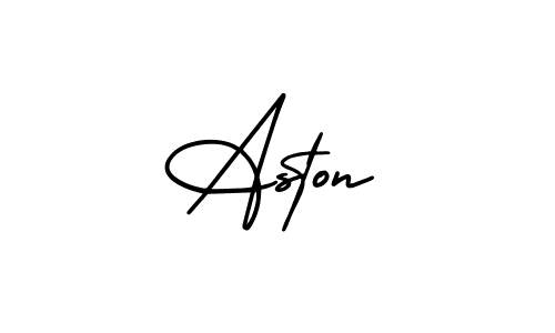 Also we have Aston name is the best signature style. Create professional handwritten signature collection using AmerikaSignatureDemo-Regular autograph style. Aston signature style 3 images and pictures png