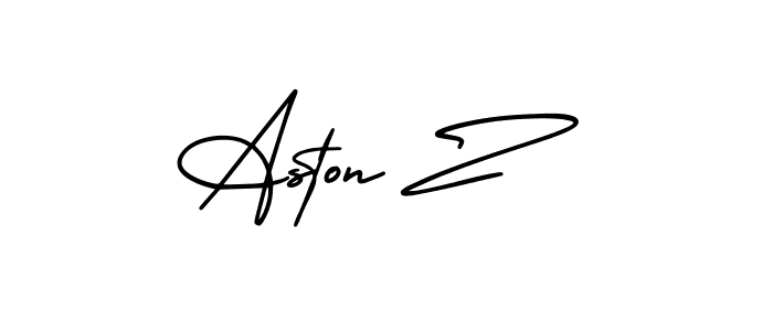 Make a short Aston Z signature style. Manage your documents anywhere anytime using AmerikaSignatureDemo-Regular. Create and add eSignatures, submit forms, share and send files easily. Aston Z signature style 3 images and pictures png