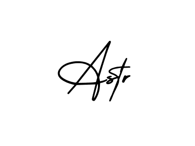 The best way (AmerikaSignatureDemo-Regular) to make a short signature is to pick only two or three words in your name. The name Astr include a total of six letters. For converting this name. Astr signature style 3 images and pictures png