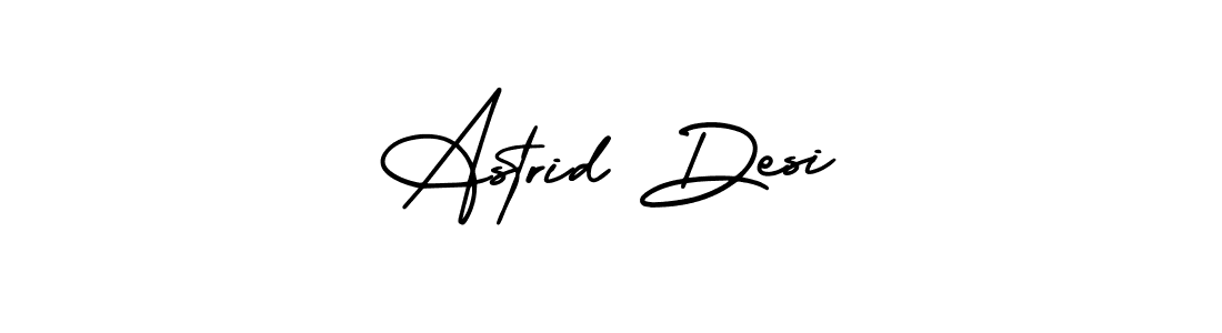 if you are searching for the best signature style for your name Astrid Desi. so please give up your signature search. here we have designed multiple signature styles  using AmerikaSignatureDemo-Regular. Astrid Desi signature style 3 images and pictures png