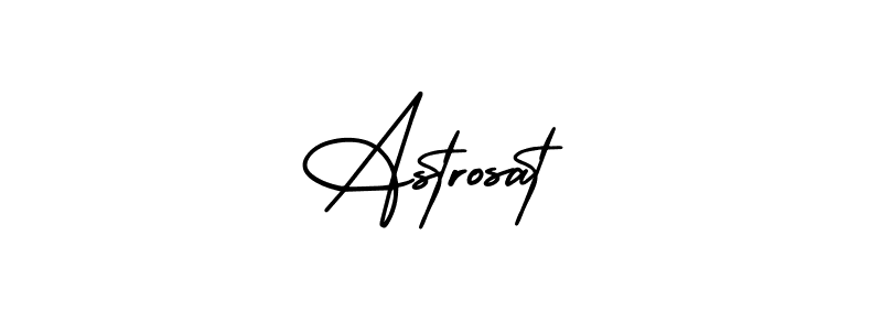 It looks lik you need a new signature style for name Astrosat. Design unique handwritten (AmerikaSignatureDemo-Regular) signature with our free signature maker in just a few clicks. Astrosat signature style 3 images and pictures png