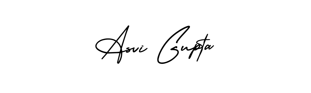 Check out images of Autograph of Asvi Gupta name. Actor Asvi Gupta Signature Style. AmerikaSignatureDemo-Regular is a professional sign style online. Asvi Gupta signature style 3 images and pictures png