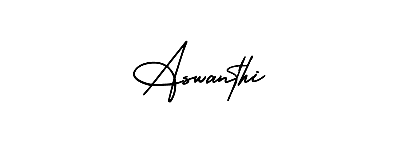 This is the best signature style for the Aswanthi name. Also you like these signature font (AmerikaSignatureDemo-Regular). Mix name signature. Aswanthi signature style 3 images and pictures png