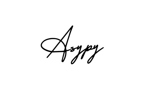 Create a beautiful signature design for name Asypy. With this signature (AmerikaSignatureDemo-Regular) fonts, you can make a handwritten signature for free. Asypy signature style 3 images and pictures png