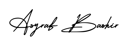 Make a beautiful signature design for name Asyraf Bashir. Use this online signature maker to create a handwritten signature for free. Asyraf Bashir signature style 3 images and pictures png