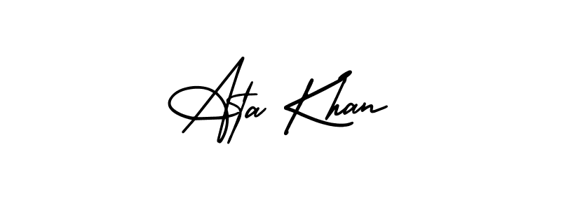 Check out images of Autograph of Ata Khan name. Actor Ata Khan Signature Style. AmerikaSignatureDemo-Regular is a professional sign style online. Ata Khan signature style 3 images and pictures png