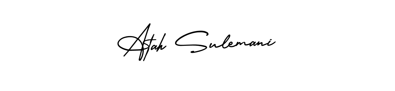 Here are the top 10 professional signature styles for the name Atah Sulemani. These are the best autograph styles you can use for your name. Atah Sulemani signature style 3 images and pictures png