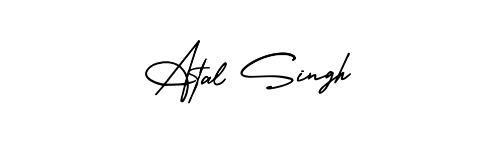 It looks lik you need a new signature style for name Atal Singh. Design unique handwritten (AmerikaSignatureDemo-Regular) signature with our free signature maker in just a few clicks. Atal Singh signature style 3 images and pictures png