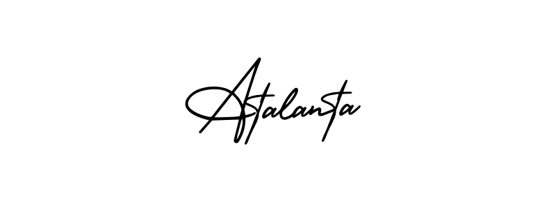 Use a signature maker to create a handwritten signature online. With this signature software, you can design (AmerikaSignatureDemo-Regular) your own signature for name Atalanta. Atalanta signature style 3 images and pictures png