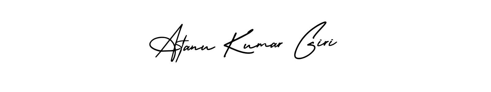 Atanu Kumar Giri stylish signature style. Best Handwritten Sign (AmerikaSignatureDemo-Regular) for my name. Handwritten Signature Collection Ideas for my name Atanu Kumar Giri. Atanu Kumar Giri signature style 3 images and pictures png