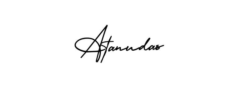 if you are searching for the best signature style for your name Atanudas. so please give up your signature search. here we have designed multiple signature styles  using AmerikaSignatureDemo-Regular. Atanudas signature style 3 images and pictures png