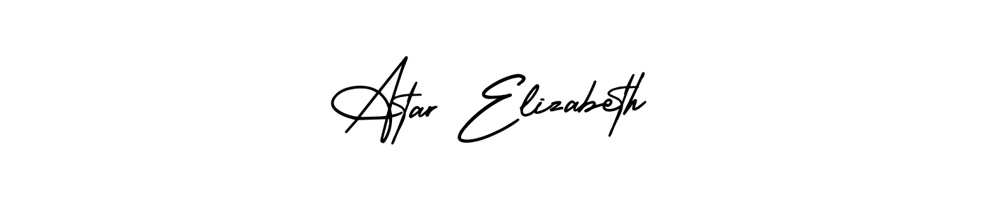 You can use this online signature creator to create a handwritten signature for the name Atar Elizabeth. This is the best online autograph maker. Atar Elizabeth signature style 3 images and pictures png