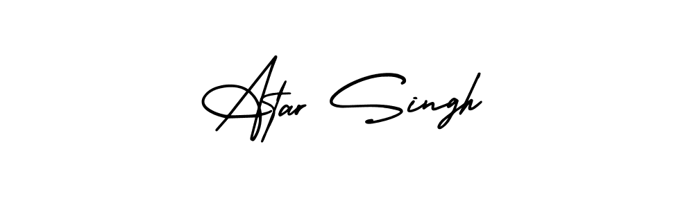 AmerikaSignatureDemo-Regular is a professional signature style that is perfect for those who want to add a touch of class to their signature. It is also a great choice for those who want to make their signature more unique. Get Atar Singh name to fancy signature for free. Atar Singh signature style 3 images and pictures png