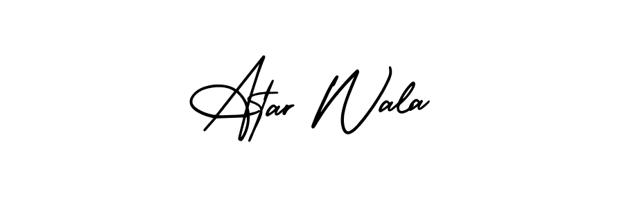 AmerikaSignatureDemo-Regular is a professional signature style that is perfect for those who want to add a touch of class to their signature. It is also a great choice for those who want to make their signature more unique. Get Atar Wala name to fancy signature for free. Atar Wala signature style 3 images and pictures png