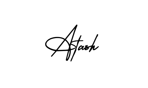 Make a beautiful signature design for name Atash. Use this online signature maker to create a handwritten signature for free. Atash signature style 3 images and pictures png