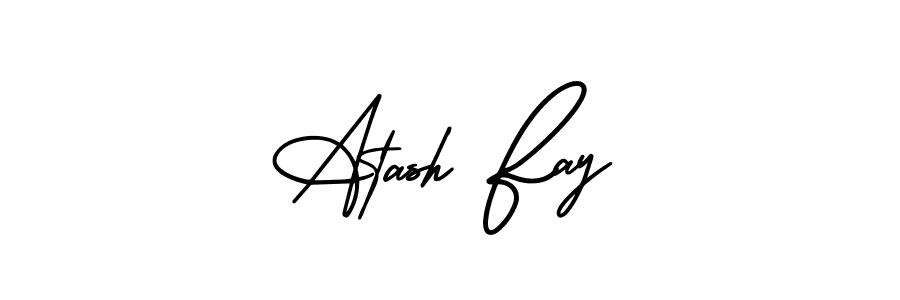 Make a beautiful signature design for name Atash Fay. Use this online signature maker to create a handwritten signature for free. Atash Fay signature style 3 images and pictures png