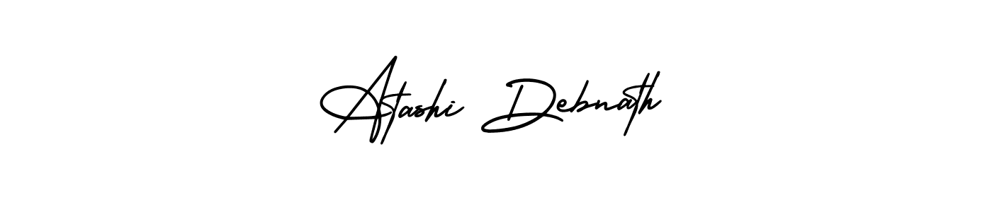It looks lik you need a new signature style for name Atashi Debnath. Design unique handwritten (AmerikaSignatureDemo-Regular) signature with our free signature maker in just a few clicks. Atashi Debnath signature style 3 images and pictures png