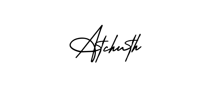 Similarly AmerikaSignatureDemo-Regular is the best handwritten signature design. Signature creator online .You can use it as an online autograph creator for name Atchuth. Atchuth signature style 3 images and pictures png