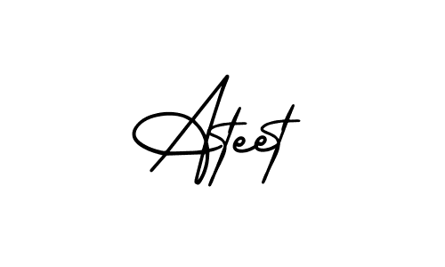 Best and Professional Signature Style for Ateet. AmerikaSignatureDemo-Regular Best Signature Style Collection. Ateet signature style 3 images and pictures png