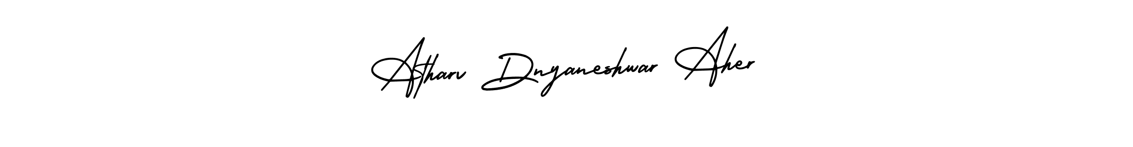 Make a short Atharv Dnyaneshwar Aher signature style. Manage your documents anywhere anytime using AmerikaSignatureDemo-Regular. Create and add eSignatures, submit forms, share and send files easily. Atharv Dnyaneshwar Aher signature style 3 images and pictures png