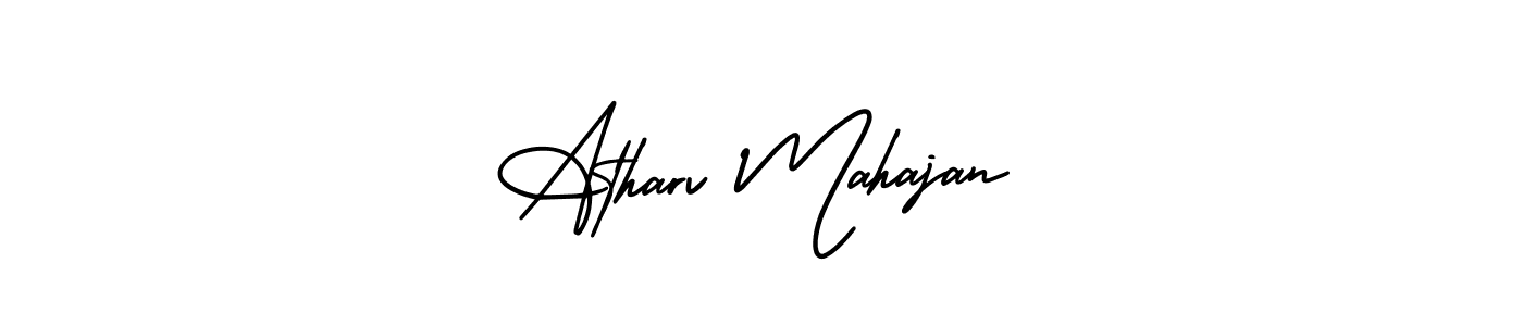 Here are the top 10 professional signature styles for the name Atharv Mahajan. These are the best autograph styles you can use for your name. Atharv Mahajan signature style 3 images and pictures png