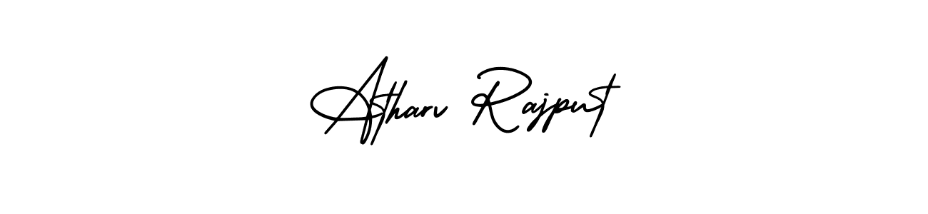 Similarly AmerikaSignatureDemo-Regular is the best handwritten signature design. Signature creator online .You can use it as an online autograph creator for name Atharv Rajput. Atharv Rajput signature style 3 images and pictures png