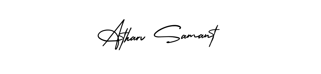 Once you've used our free online signature maker to create your best signature AmerikaSignatureDemo-Regular style, it's time to enjoy all of the benefits that Atharv Samant name signing documents. Atharv Samant signature style 3 images and pictures png