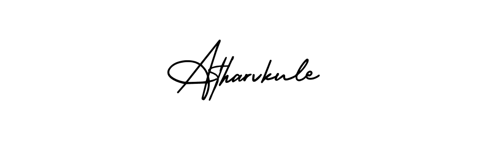 This is the best signature style for the Atharvkule name. Also you like these signature font (AmerikaSignatureDemo-Regular). Mix name signature. Atharvkule signature style 3 images and pictures png