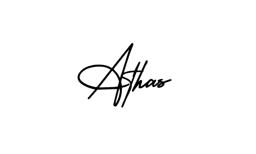 Create a beautiful signature design for name Athas. With this signature (AmerikaSignatureDemo-Regular) fonts, you can make a handwritten signature for free. Athas signature style 3 images and pictures png