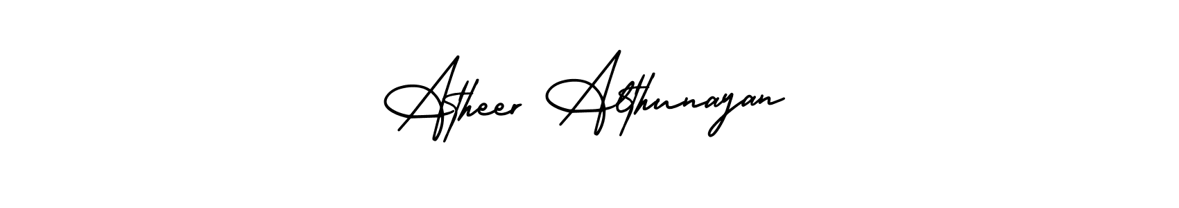 How to make Atheer Althunayan signature? AmerikaSignatureDemo-Regular is a professional autograph style. Create handwritten signature for Atheer Althunayan name. Atheer Althunayan signature style 3 images and pictures png