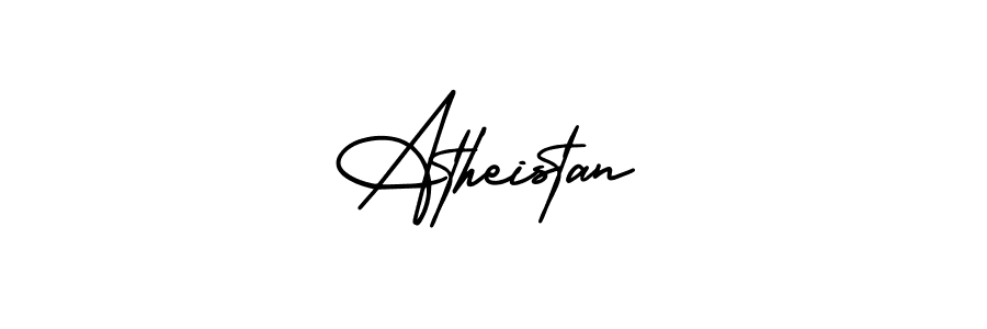 if you are searching for the best signature style for your name Atheistan. so please give up your signature search. here we have designed multiple signature styles  using AmerikaSignatureDemo-Regular. Atheistan signature style 3 images and pictures png