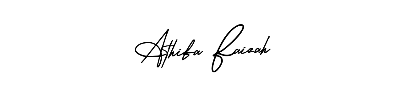 Once you've used our free online signature maker to create your best signature AmerikaSignatureDemo-Regular style, it's time to enjoy all of the benefits that Athifa Faizah name signing documents. Athifa Faizah signature style 3 images and pictures png
