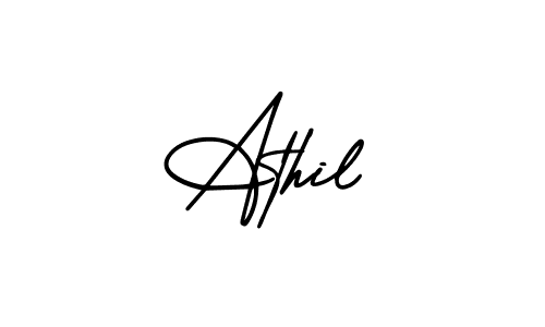 AmerikaSignatureDemo-Regular is a professional signature style that is perfect for those who want to add a touch of class to their signature. It is also a great choice for those who want to make their signature more unique. Get Athil name to fancy signature for free. Athil signature style 3 images and pictures png