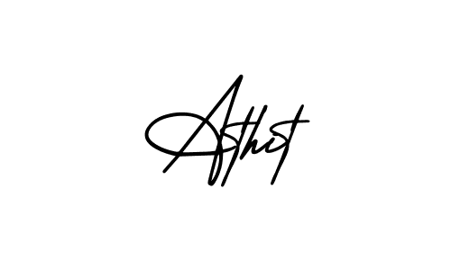 It looks lik you need a new signature style for name Athit. Design unique handwritten (AmerikaSignatureDemo-Regular) signature with our free signature maker in just a few clicks. Athit signature style 3 images and pictures png
