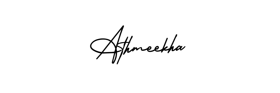 How to Draw Athmeekha signature style? AmerikaSignatureDemo-Regular is a latest design signature styles for name Athmeekha. Athmeekha signature style 3 images and pictures png