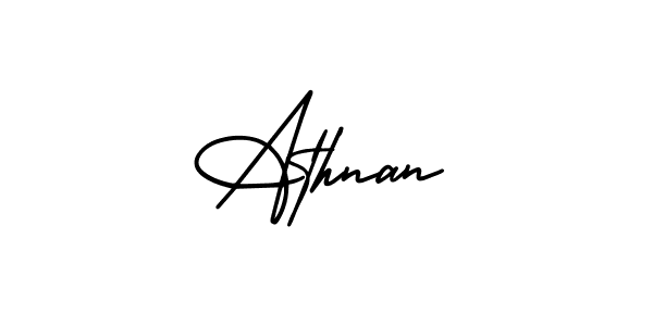 if you are searching for the best signature style for your name Athnan. so please give up your signature search. here we have designed multiple signature styles  using AmerikaSignatureDemo-Regular. Athnan signature style 3 images and pictures png