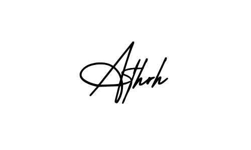 Athrh stylish signature style. Best Handwritten Sign (AmerikaSignatureDemo-Regular) for my name. Handwritten Signature Collection Ideas for my name Athrh. Athrh signature style 3 images and pictures png