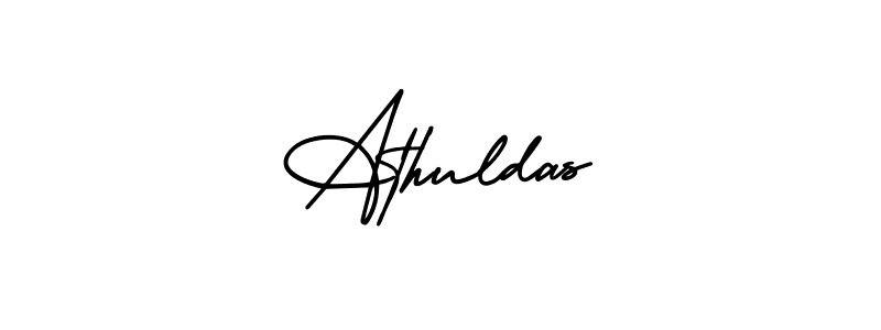 Also we have Athuldas name is the best signature style. Create professional handwritten signature collection using AmerikaSignatureDemo-Regular autograph style. Athuldas signature style 3 images and pictures png