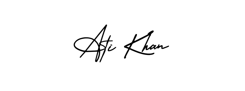 Once you've used our free online signature maker to create your best signature AmerikaSignatureDemo-Regular style, it's time to enjoy all of the benefits that Ati Khan name signing documents. Ati Khan signature style 3 images and pictures png