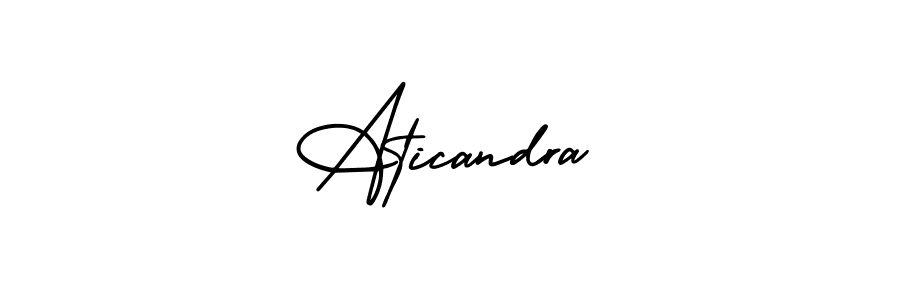 Create a beautiful signature design for name Aticandra. With this signature (AmerikaSignatureDemo-Regular) fonts, you can make a handwritten signature for free. Aticandra signature style 3 images and pictures png