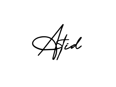 Make a beautiful signature design for name Atid. Use this online signature maker to create a handwritten signature for free. Atid signature style 3 images and pictures png